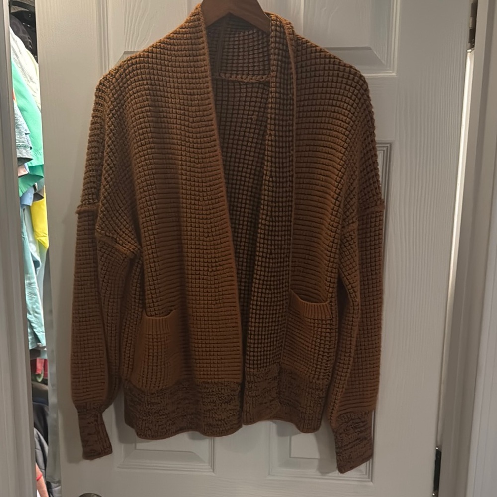 Brown Granny Sweater